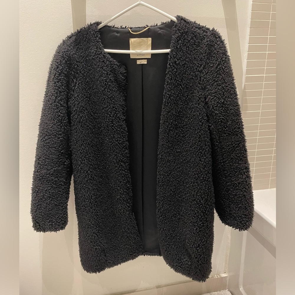 Wilfred teddy coat size small
